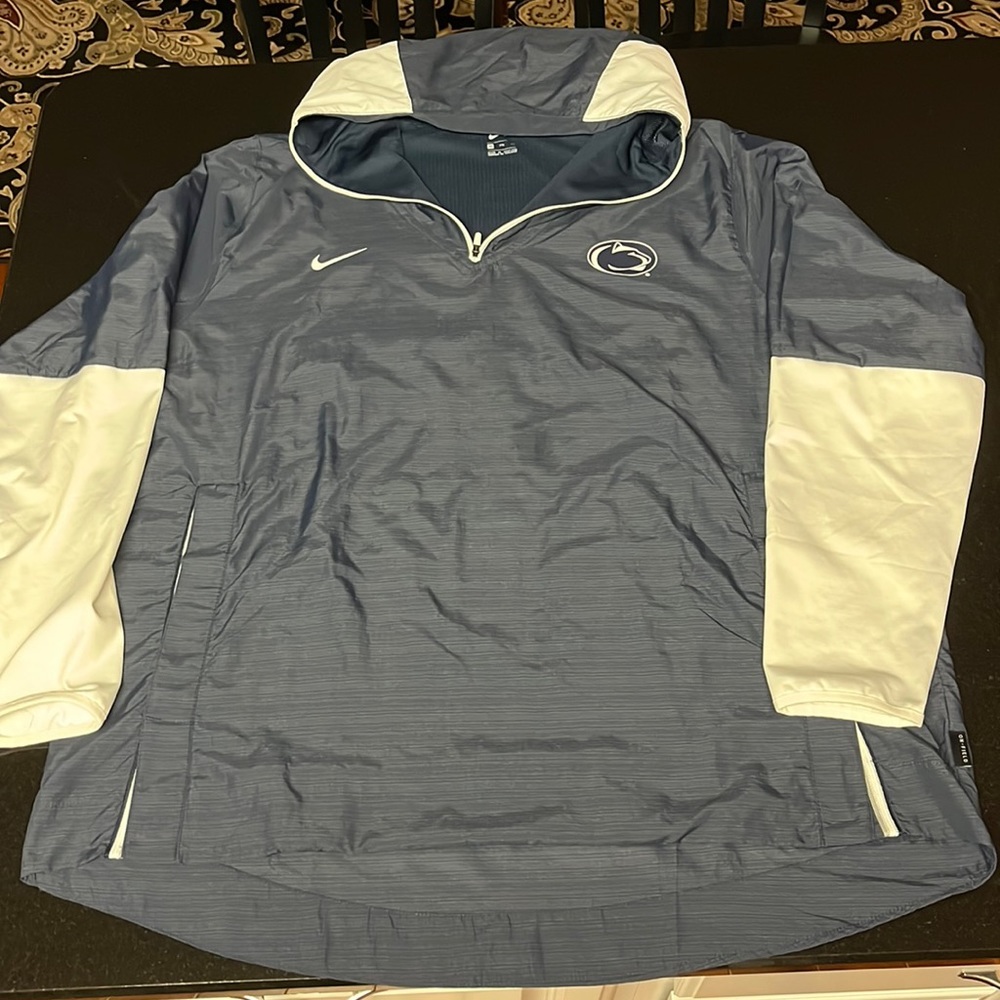 Penn State Nittany Lions Nike College Player Quarter-Zip Pullover Hoodie Jacket